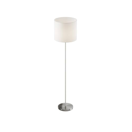 Lindby Stehlampe 'Everly' (Modern) in Weiß aus Textil u.a. für Wohnzimmer & Esszimmer (1 flammig, E27) - Stehleuchte, Standleuchte, Floor Lamp, Wohnzimmerlampe, Wohnzimmerlampe