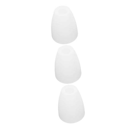 OSALADI 3St aus Kunststoff Tischlampenschirm dekorative Wohnkultur tisch leichte Abdeckungen Stehlampen kleiner heller Schirm Eben
