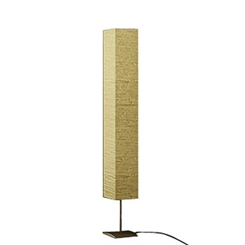 yorten Standleuchte Standlampe Papierschirm Lampe 3 Birnen (Ohne Glühbirne) 22 x 22 x 170 cm Schlafzimmer