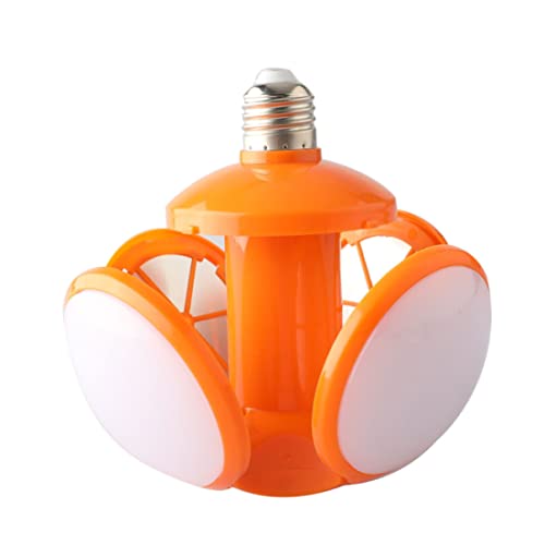 CUCUFA Fußball -UFO -Lichter, deformierbare Fußball -UFO -Lampe, 40W -LED -Garagenlichter mit 4 Panels für Garage, Lagerhaus, Scheune verstellbar