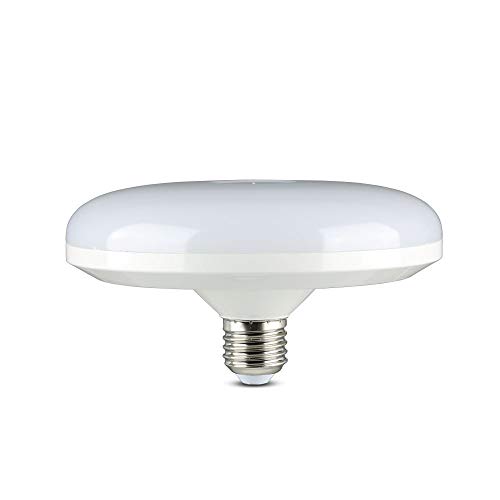 V-TAC 15 W Energiesparlampe F150 UFO-Form LED Lampe mit Samsung LED 5 Jahre Garantie 4000 K Tagesweiß E27 ES (Edison Schraube) – nicht dimmbar