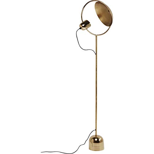 Kare Design Stehleuchte Reflector Brass, Retro Stehleuchte, Stehlampe gold, (H/B/T) 159x42x30cm