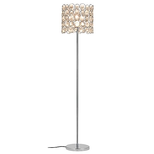 lux.pro Stehleuchte - CrystalTree - (1 x E27 Sockel)(155 cm x Ø 34 cm) Stehlampe Fußbodenlampe Zimmerlampe Wohnzimmerlampe