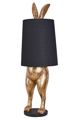 Hasenleuchte Alice Stehlampe (ohne Leuchtmittel) Hase gold schwarz cw224 Palazzo Exklusiv