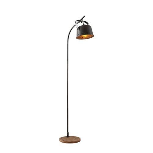 Lindby Stehlampe 'Rubinjo' (Retro, Vintage, Antik) aus Metall u.a. für Wohnzimmer & Esszimmer (1 flammig, E27) - Stehleuchte, Standleuchte, Floor Lamp, Wohnzimmerlampe, Wohnzimmerlampe