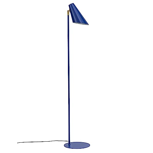 Dyberg Larsen - Cale Stehlampe Blau - Metall - 35W/GU10 - Innenbereich - Stehlampe Modern Deko - Elegante Stehlampe Wohnzimmer - Licht - Dänisches Design