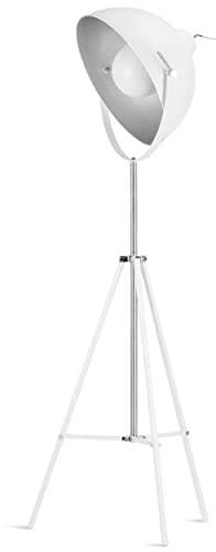 183 cm Design-Stehlampe Hollywood Farbe: Weiß