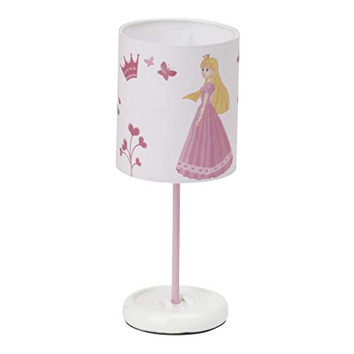 Brilliant Princess LED Tischleuchte 32,5cm weiß/rosa Kinderzimmer, LED integriert