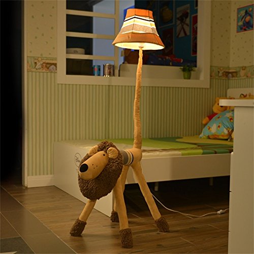 LightSei- Karikatur-reizende kleine Tiere modernes minimalistisches Wohnzimmer-Schlafzimmer Kinderzimmer Gang-Korridor-Eisen-Tuch- Fußboden-Lampen-Licht
