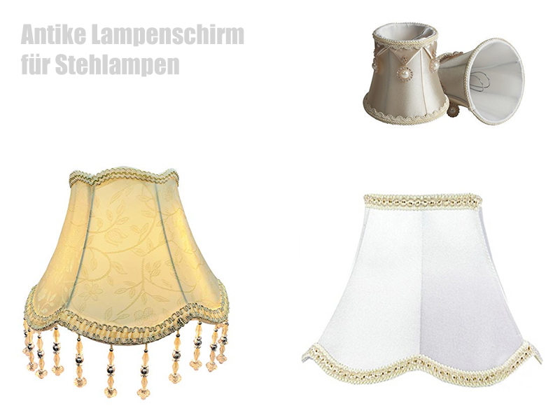 Lampenschirm für Stehlampen Antik
