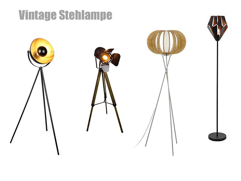 Vintage Stehlampe